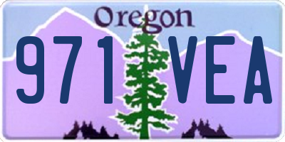 OR license plate 971VEA