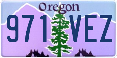 OR license plate 971VEZ