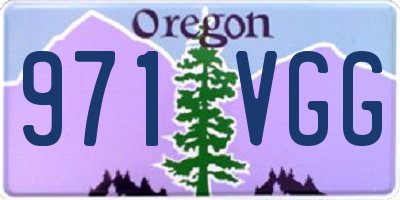 OR license plate 971VGG