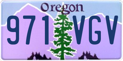 OR license plate 971VGV