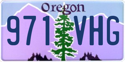 OR license plate 971VHG