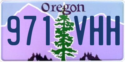 OR license plate 971VHH