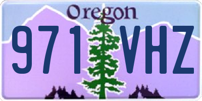 OR license plate 971VHZ