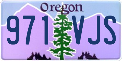 OR license plate 971VJS