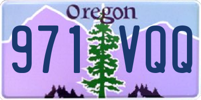 OR license plate 971VQQ
