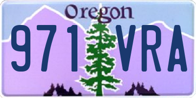OR license plate 971VRA