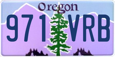 OR license plate 971VRB