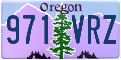 OR license plate 971VRZ