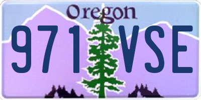 OR license plate 971VSE