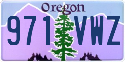OR license plate 971VWZ