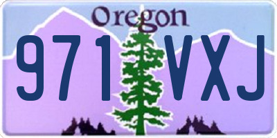 OR license plate 971VXJ