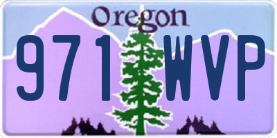 OR license plate 971WVP