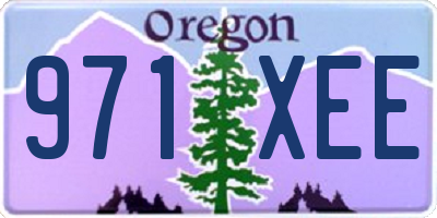 OR license plate 971XEE