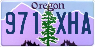 OR license plate 971XHA