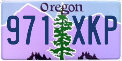 OR license plate 971XKP