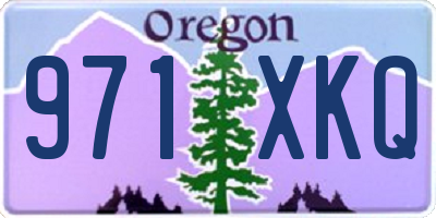 OR license plate 971XKQ