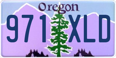 OR license plate 971XLD