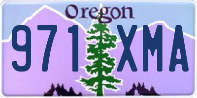 OR license plate 971XMA