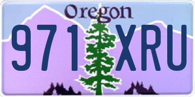 OR license plate 971XRU