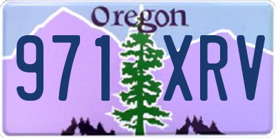 OR license plate 971XRV