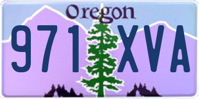 OR license plate 971XVA