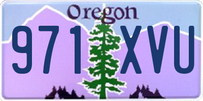 OR license plate 971XVU