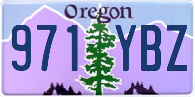 OR license plate 971YBZ