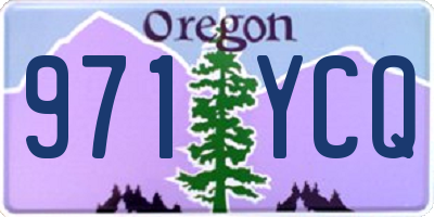 OR license plate 971YCQ