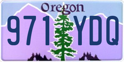 OR license plate 971YDQ