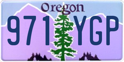 OR license plate 971YGP