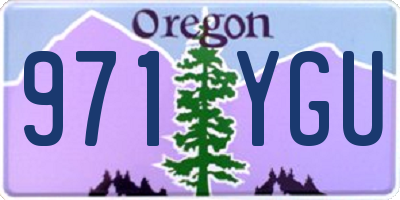 OR license plate 971YGU