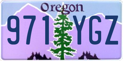 OR license plate 971YGZ