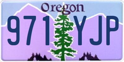 OR license plate 971YJP