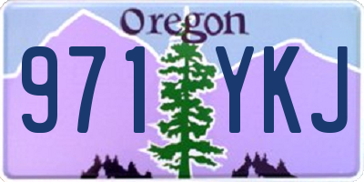 OR license plate 971YKJ