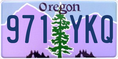 OR license plate 971YKQ
