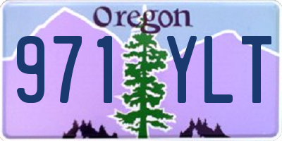 OR license plate 971YLT