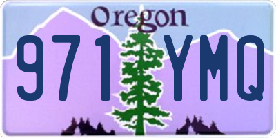 OR license plate 971YMQ