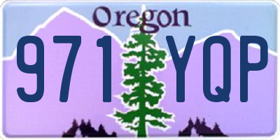 OR license plate 971YQP
