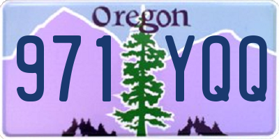 OR license plate 971YQQ