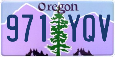 OR license plate 971YQV
