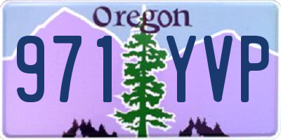 OR license plate 971YVP