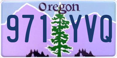 OR license plate 971YVQ