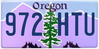 OR license plate 972HTU