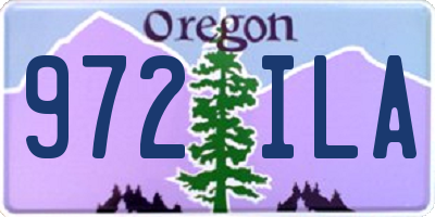 OR license plate 972ILA