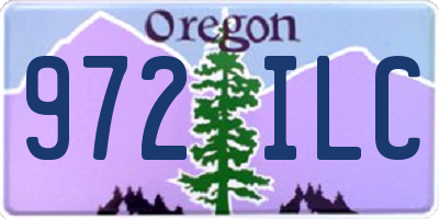 OR license plate 972ILC