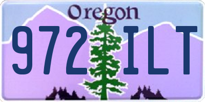 OR license plate 972ILT