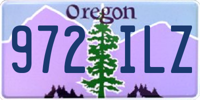 OR license plate 972ILZ