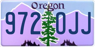 OR license plate 972OJJ