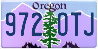 OR license plate 972OTJ