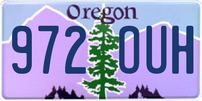 OR license plate 972OUH